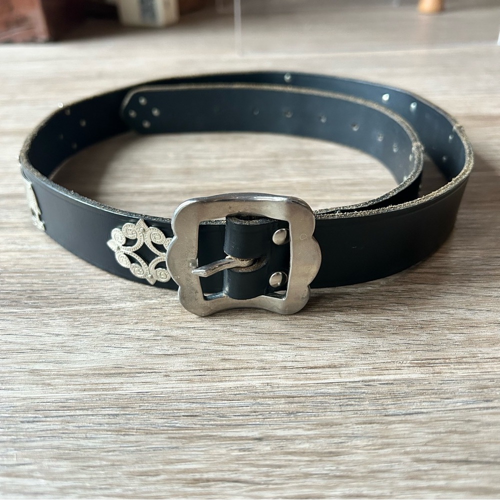 Rare Narrow Silver Appenzeller Belt (105cm, 141.4 inches)